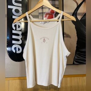 Women’s “The rose club” halter top.